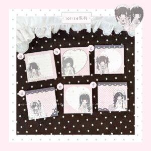 Berry Tale Vol.4 Notepad Set - Korean-Style Pink Memo Paper (60p)