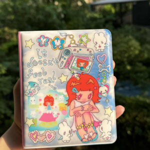 onionion Original Illustration 2-Grid Photocard Album - Instax & Idol Card Collector
