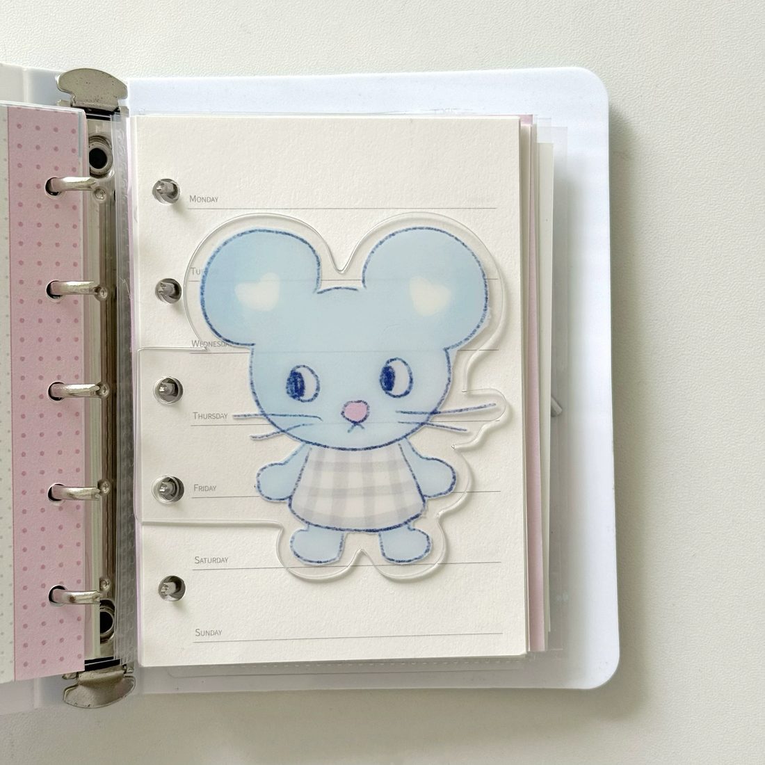 BeiBeiCun Rose PVC Journal Divider — 5 Designs - Image 6