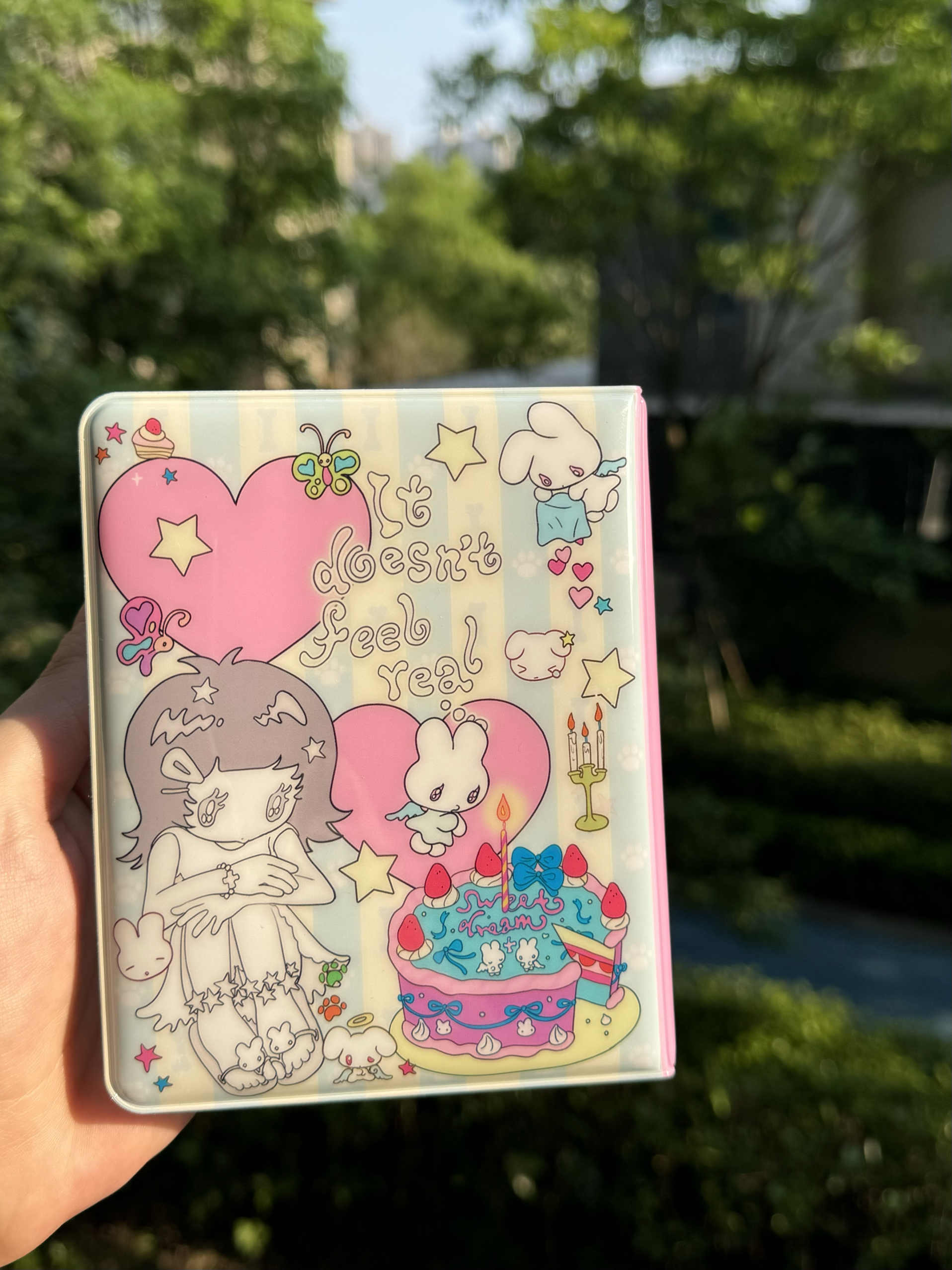 onionion Original Illustration 2-Grid Photocard Album - Instax & Idol Card Collector - Image 5