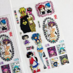 where x Onte Dark Subculture 3D Puffy Stickers - Double-Tran - view 1