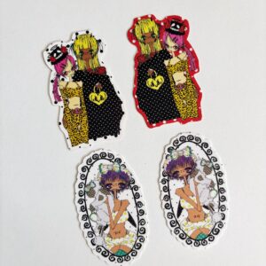 where x Onte Dark Subculture Mini Art Card - Journal & Guka - view 1