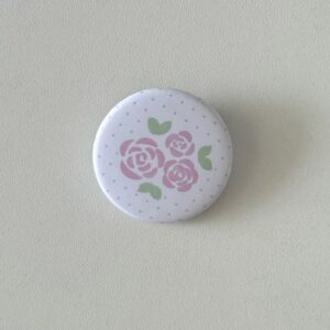 BeiBeiCun Rose Badge — 32mm Glossy