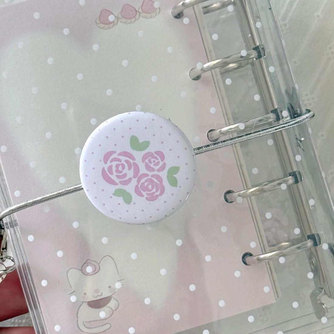 BeiBeiCun Rose Badge — 32mm Glossy - Image 3