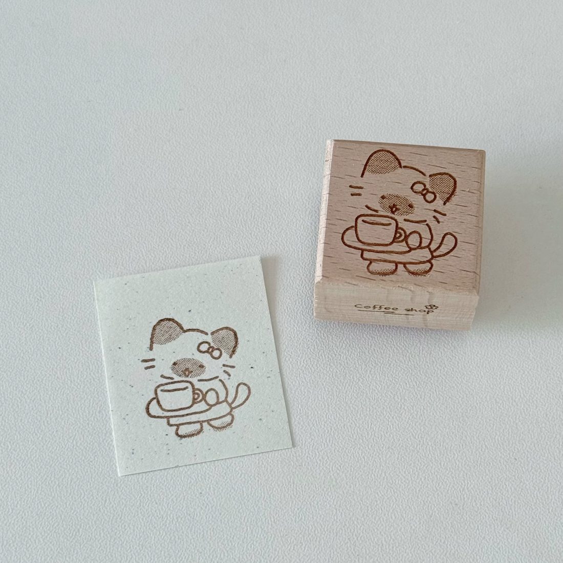 BeiBeiCun Wood & Resin Stamp — 4 Designs