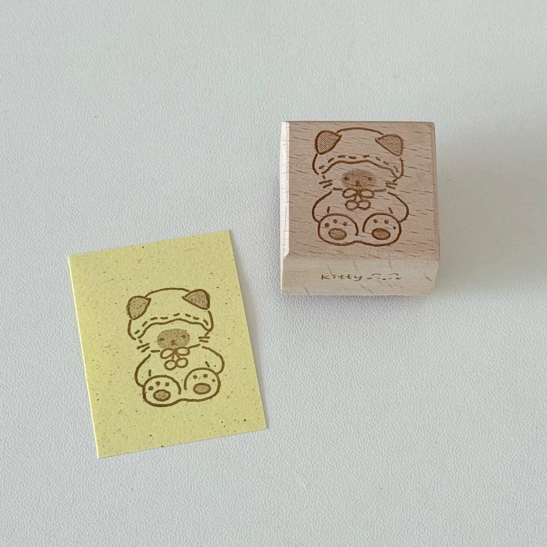 BeiBeiCun Wood & Resin Stamp — 4 Designs - Image 3