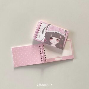 21chuan Vol.5 Star Snow Spiral Notebook - 60 Pages (67x105mm)