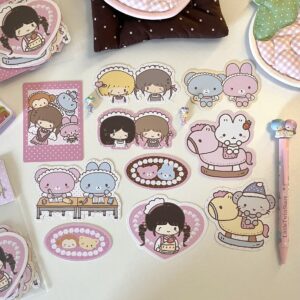 BuBu PaoFan Animal Die-Cut Card Pack — 10 Cards