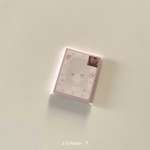21chuan Vol.5 Star Snow Memo Strips - 50p Notepad (6x7.8cm)