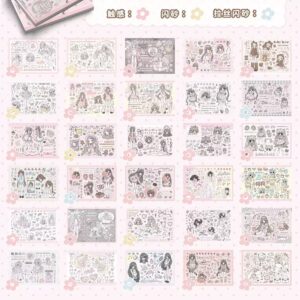 'Sweet - Girls Collection' Sticker Book - Yishaotang x Xiaoy - view 1