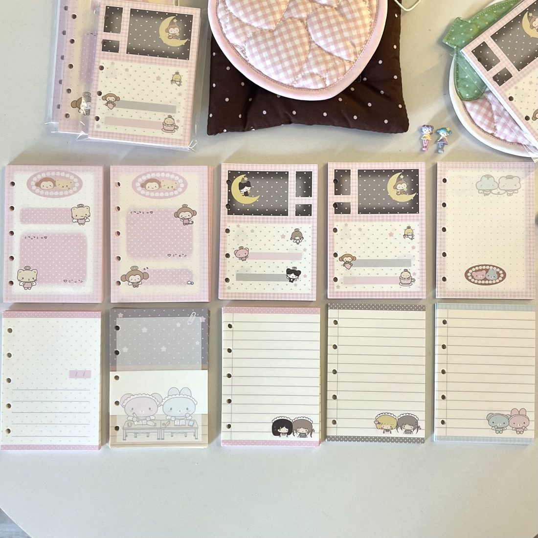 BuBu PaoFan M5 Korean-Style Journal Inserts — 10 Designs