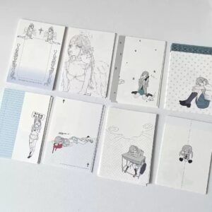 Wanjiao Club 'The Girl Who Might Die Anytime' & Angel Flail - M5 Journal Inserts (4 Designs x 10p)