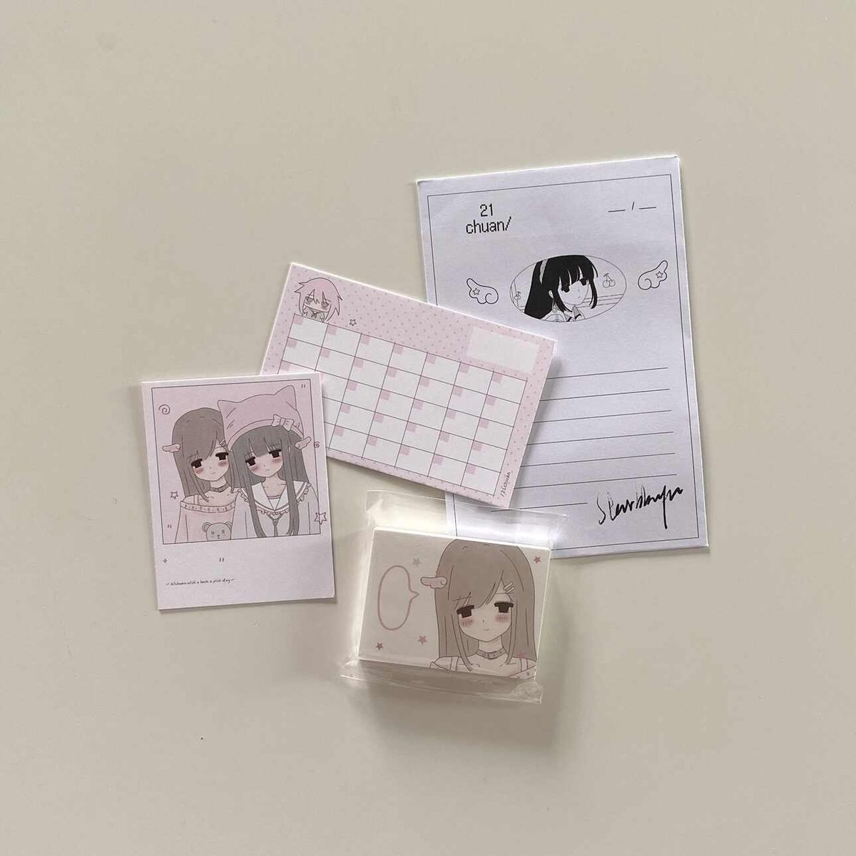 21chuan Vol.4 Sheep New World Mini Notepad - 50p (4x5.4cm) - Image 2