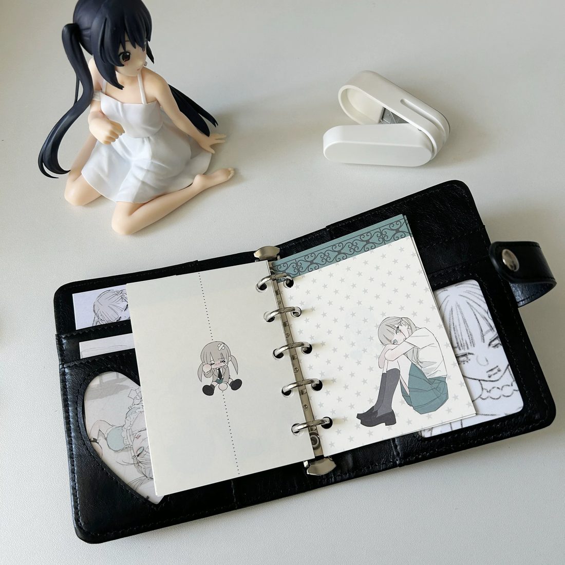 Wanjiao Club 'The Girl Who Might Die Anytime' & Angel Flail - M5 Journal Inserts (4 Designs x 10p) - Image 2