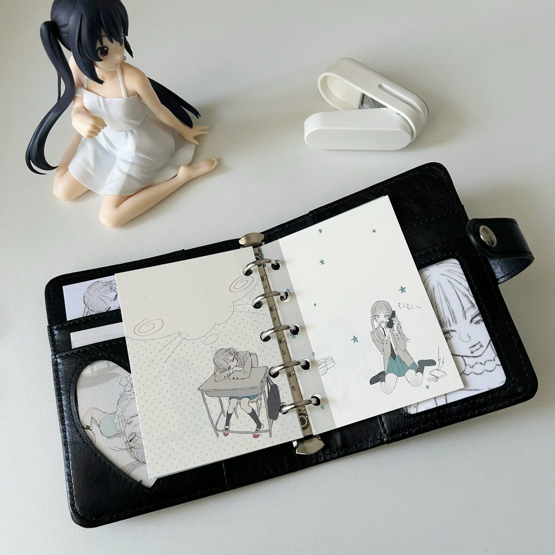 Wanjiao Club 'The Girl Who Might Die Anytime' & Angel Flail - M5 Journal Inserts (4 Designs x 10p) - Image 3