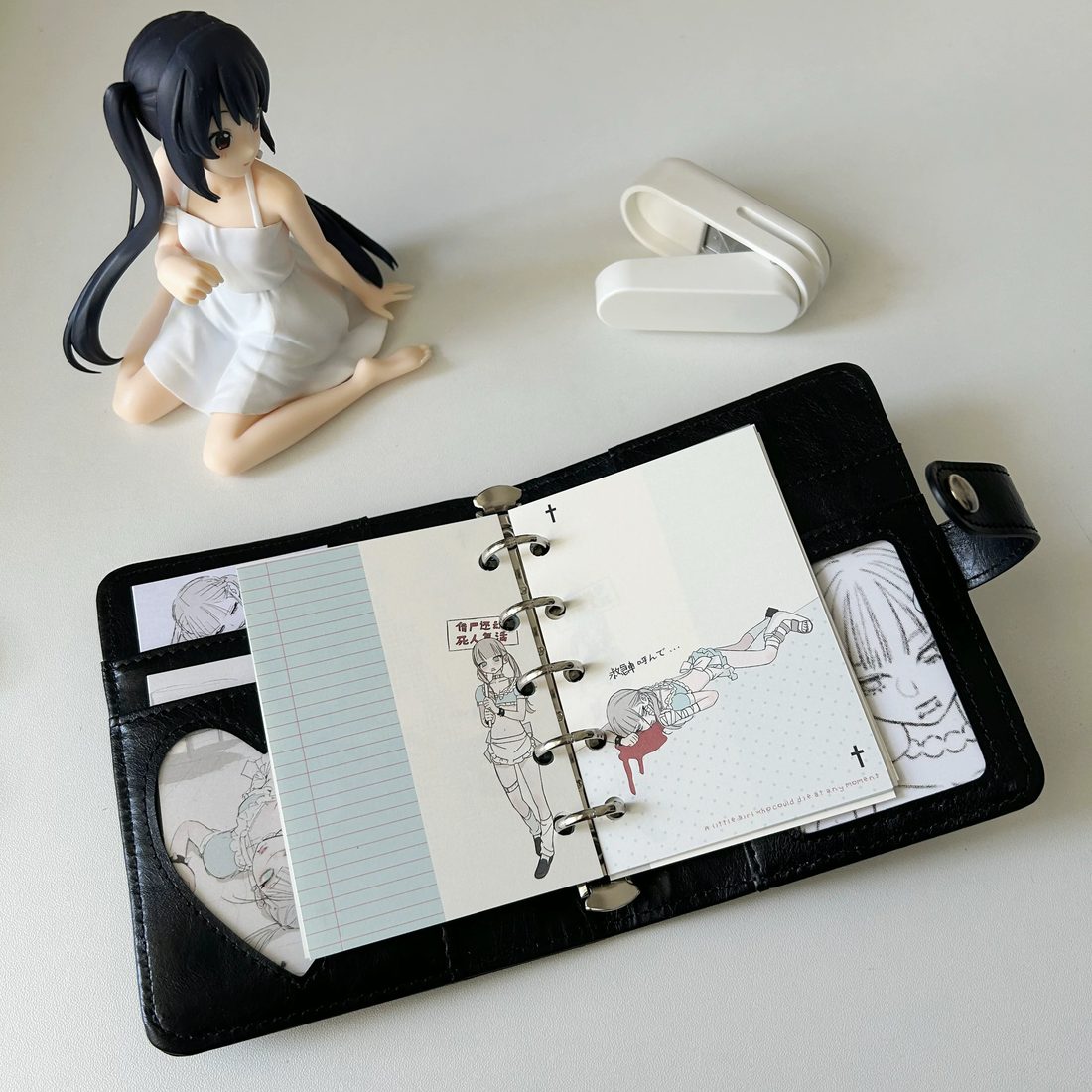 Wanjiao Club 'The Girl Who Might Die Anytime' & Angel Flail - M5 Journal Inserts (4 Designs x 10p) - Image 4