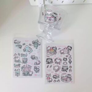 BaoBaoPuPu Transfer Sticker - Tea House / Garden Series (A6) - view 1
