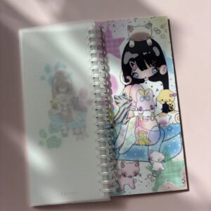 where Long Ring-Bound Release Paper Book - 50 Sheets, 90x210 - view 1