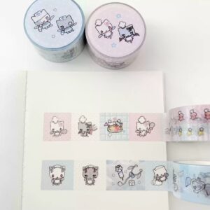 BaoBaoPuPu Washi Tape Collection - Chef & Aqua Series (2cm x 5m) - view 1