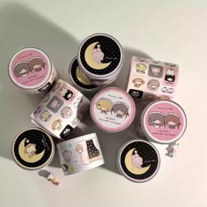 BuBu PaoFan 'Little Maid' Die-Cut Sticker Roll — 5.2cm x 5.55m