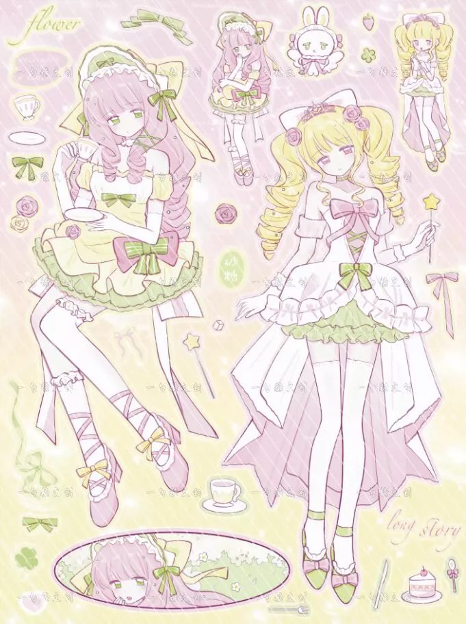 Yishaotang x Xiaoye Korean-Style Character Stickers - 20 Des - view 11