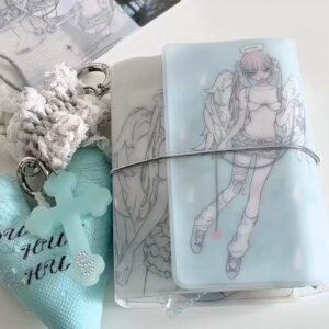 Wanjiao Club 'Angel Flail' A7 Three-Fold Cover - Binder Shell, Divider & Inserts