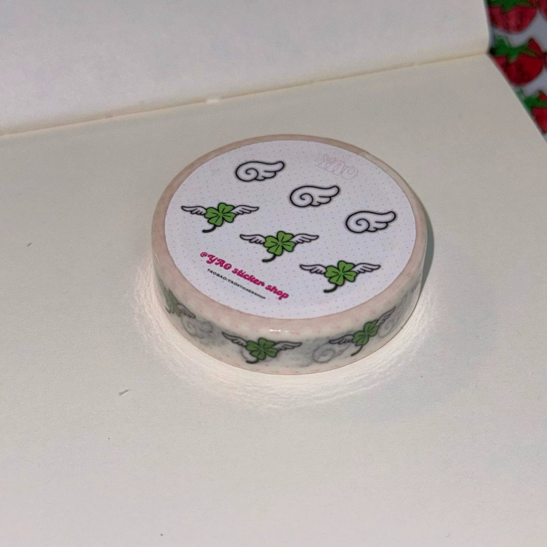 YAO Heisei Storm Y2K Washi Tape — Happy Time