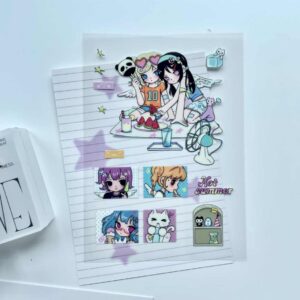 Coucou Fish x MATU_tuu Vol.2 Sticker & Transfer Sheet - 10x14cm