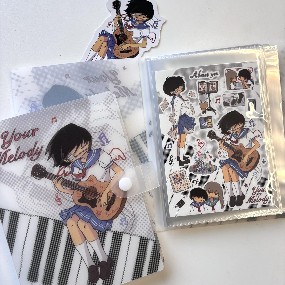 where Guitar Series A6 Sticker Sleeve Book - 80 Pockets, Sid - view 3