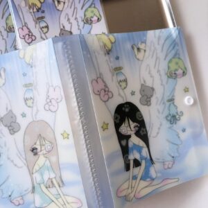 where 'Falling Angel' A6 Sleeve Book - 80 Pockets, Inner Sid - view 1