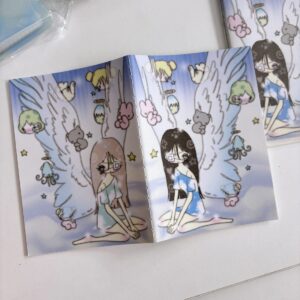 where 'Falling Angel' Saddle-Stitched Stamp Book - 32 Blank - view 1