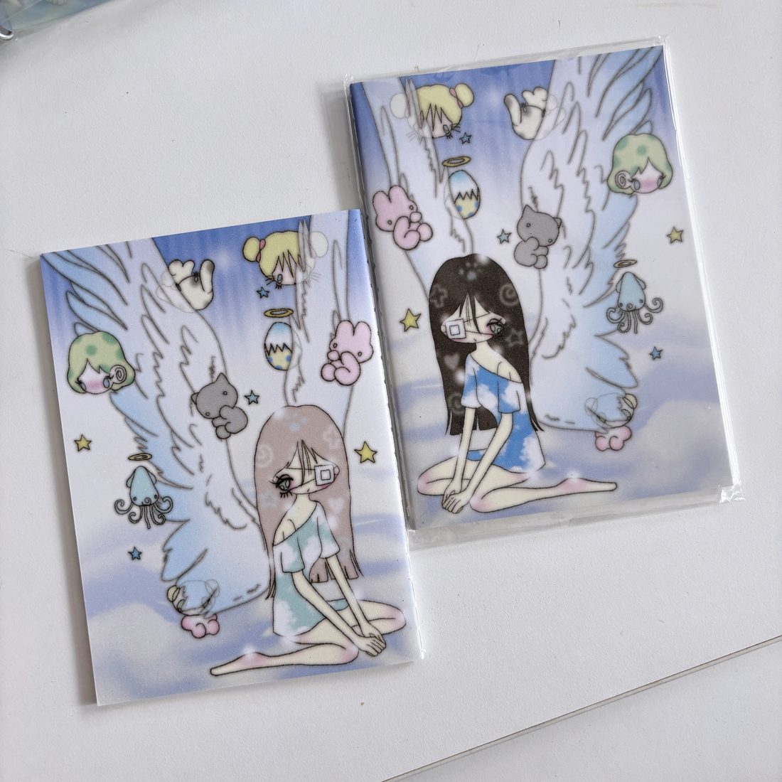 where 'Falling Angel' Saddle-Stitched Stamp Book - 32 Blank - view 2