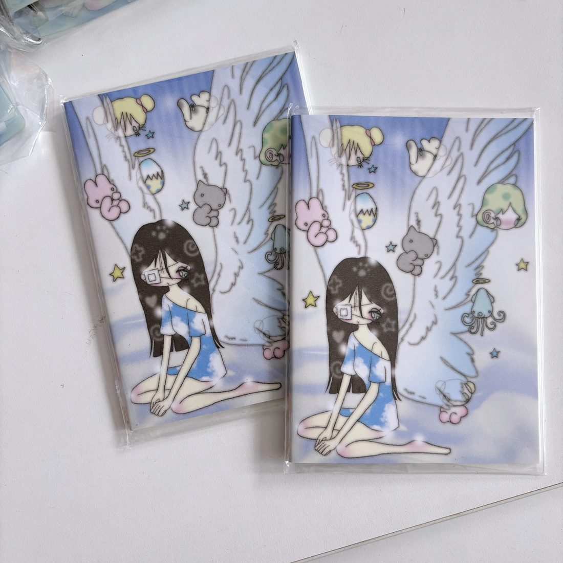 where 'Falling Angel' Saddle-Stitched Stamp Book - 32 Blank - view 3