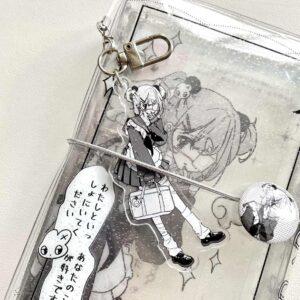 Gukaguga Anime Trio Acrylic Charm - 8cm Original Characters
