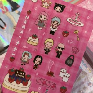 YAO NANA Cute Fan Art Sticker
