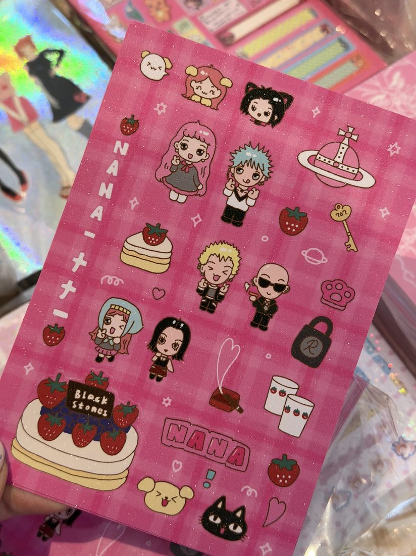 YAO NANA Cute Fan Art Sticker