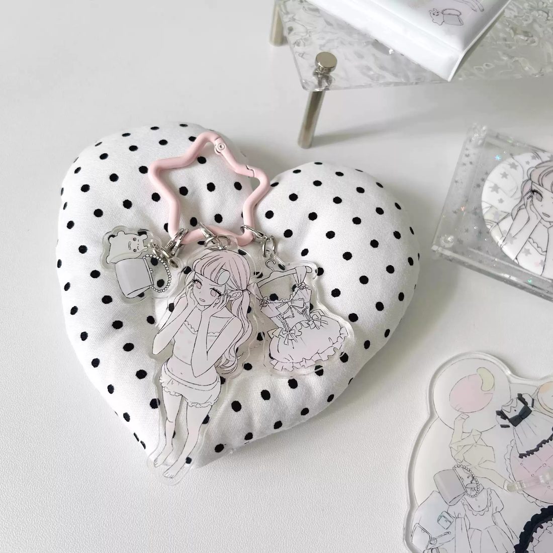 Wanjiao Club 'Rina in Doubt' Multi-Function Charm - Detachable Pendant Set